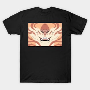 Strawberry Blonde Tiger Face T-Shirt